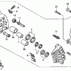 ST1100A Передний суппорт тормозной