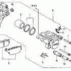 CBR900RR Задний суппорт тормозной