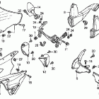 CBR600F4 Upper cowl ('99-'00)