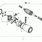 CBR1100XX Стартер