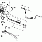 CBR1100XX Цилиндр сцепления