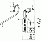 CR80R Задний тормозной цилидр