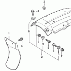 XR600R Заднее крыло