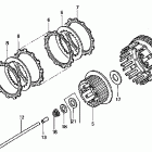 VT1100C3 Сцепление