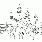 VFR800FI Коленвал