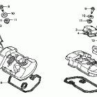 VT750CD Крышка головки цилиндров