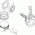 XR600R Коленвал