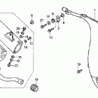 CR125R Расширительный бачок