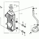 CR80R Радиатор