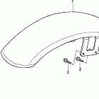 VT600CD Переднее крыло