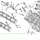 CBR1100XX Головка цилиндра