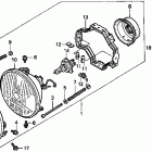 VT1100T Фара