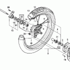XR650L Переднее колесо