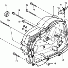 XR100R Крышка картера правая
