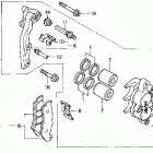 XR650L Передний тормозной суппорт