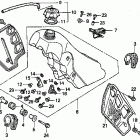 CR500R Топливный бак