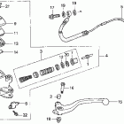 GL1500C Цилиндр сцепления