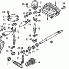 CR125R Выпускной клапан