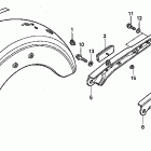VT1100C2 Заднее крыло