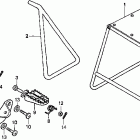 CR250R Подножки