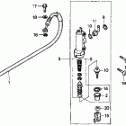 CR80R Задний тормозной цилидр