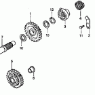 CR250R Кик стартер