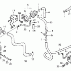 CB750 Адсорбер, системы улавливания паров топлива