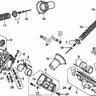 VT1100C2 Компоненты карбюратора