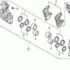 CBR900RR Передний тормозной суппорт