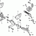 CBR900RR Подножки