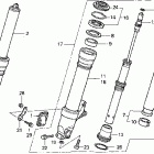 CBR900RR Передняя вилка