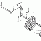 Z50R Задний тормоз
