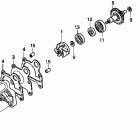 CR250R Водяной насос