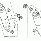 VT750CD Задний амортизатор
