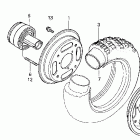 Z50R Переднее колесо