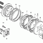CB250 Сцепление