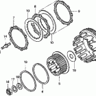 CBR900RR Сцепление