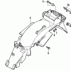 CB250 Заднее крыло