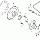 CB250 Муфта стартера
