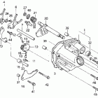 CB750 Вилка переключения передач