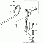 CR250R Задний тормозной цилидр
