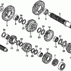 VT750CD Трансмиссия