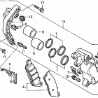 VT750CD Передний тормозной суппорт