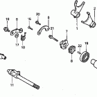 VT1100C2 Вилка переключения передач
