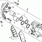 VT1100C2 Передний тормозной суппорт