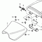 CBR900RR Сидение