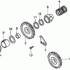 CR80R Кик стартер