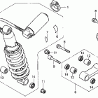 CBR900RR Задний амортизатор