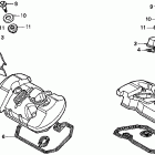 VT750CD Крышка головки цилиндров