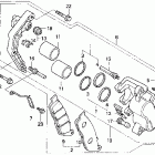 CB750 Передний тормозной суппорт